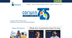 Desktop Screenshot of corwinbevco.com